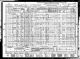 1940 IL Census for Albert HALL, age 28, Green House Grower, and family: