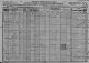 1920 MI Census for Beatrice JOHNSON (nee O'BRIEN) age 35, widowed, with family.