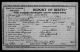 Birth certificate Mae ANTOSZ, 1913