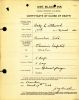 Death Certificate for Baby Boy LITTLEWOOD, page 1 Death Certificate for Baby Boy LITTLEWOOD, page 1