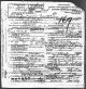 Death Certificate for Sarah KOESTNER (nee REILING) 13 Jul 1931