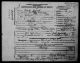 Death certificate for Frank ZAJICEK 1915