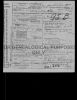Death Certificate for Vaclav ZAJICEK