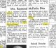 Obituary for Alberta MCFARLIN (nee SCHULTZ) 13 Jul 1971