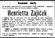 Doc - Obit - ZAJICEK, Henrietta 1915.jpg