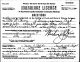 Marriage Certificate for Mary HUNTER (nee FEDOR) and Otto CHVOY
