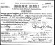 Marriage Certificate for Mary GERYBO (says Mrs) and Anthony BUTKUS