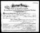 Marriage certificate for Beatrice O'BRIEN and James JOHNSON 1910