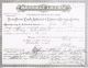 Marriage Certificate for John PACL and Mary CEDIK 3 Nov 1883