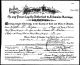 Marriage Certificate for Anna WEBER and John RYAN