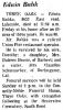 Obituary for Edwin BABKA