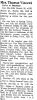 Obituary for Ida VINCENT (nee MILLS)