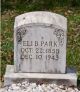 Headstone for Eli B. PARK