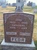 Headstone for John FEDR (1862-1948) and Katherine FEDR (nee? 1865-1929)