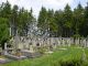 Cemetery in Lhotka u Radnic, Czech Republic